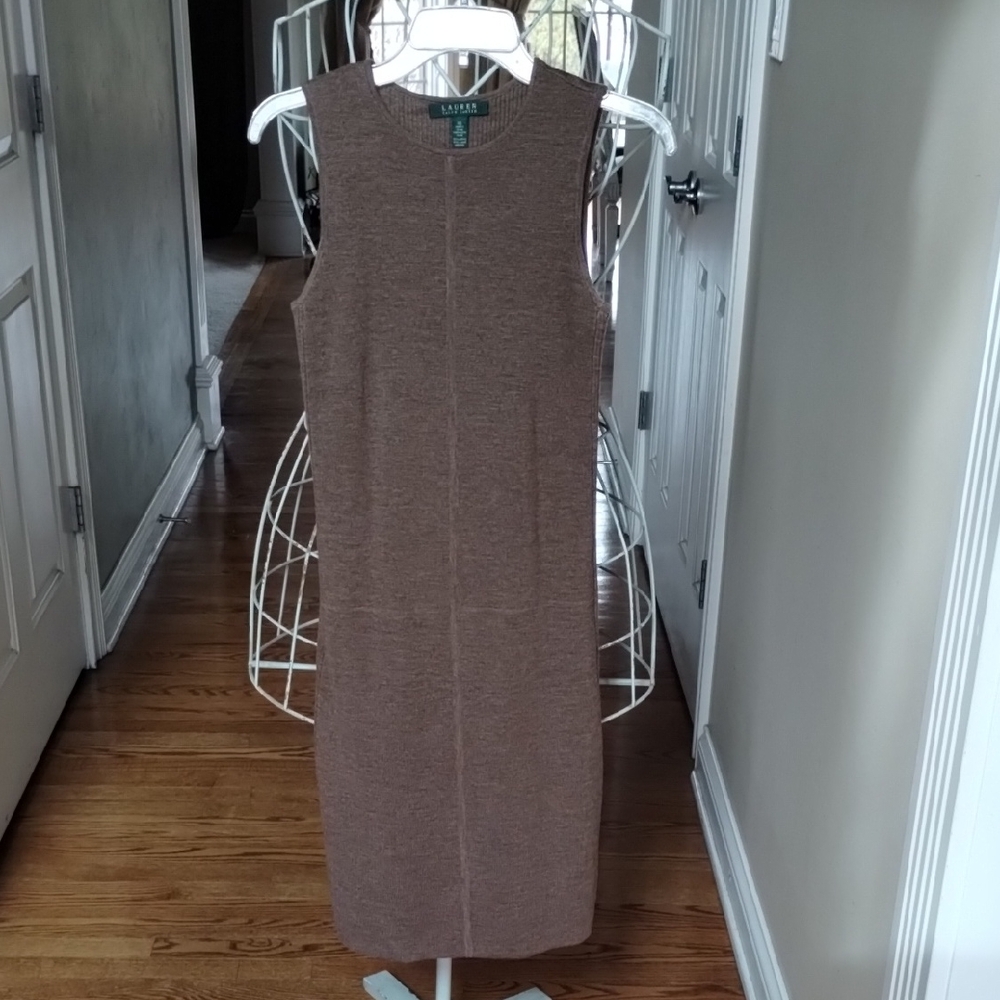 Ralph Lauren Sleeveless Midi Dress